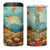 Autumn Pumpkin Field Personalized 4 in 1 Can Cooler Tumbler TS04 One Size: 16 oz Multicolor Print Your Wear