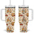 Truck Autumn Pattern Personalized Tumbler With Handle TS04 One Size: 40 oz Multicolor Print Your Wear