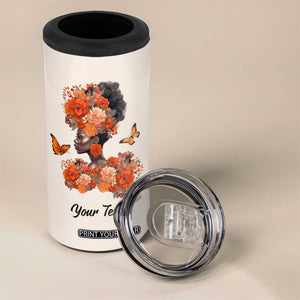 Black Woman A Child Of God A Woman Of Faith A Warrior Of Christ 4 in 1 Can Cooler Tumbler Personalized TS04 Print Your Wear