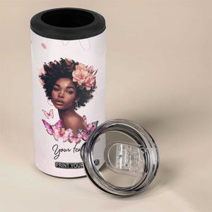 They Whispered To Her You Cannot Withstand The Storm She Whispered Back I Am The Storm 4 in 1 Can Cooler Tumbler Personalized TS04 Print Your Wear