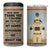 Baseball Daddy With His Son Personalized 4 in 1 Can Cooler Tumbler TS04 One Size: 16 oz Multicolor Print Your Wear