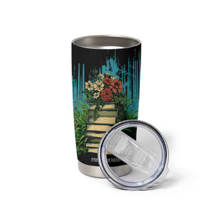 Vintage Stack Of Books Tumbler Cup Personalized TS04 Print Your Wear