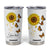 Butterfly Sunflower You Are My Sunshine Tumbler Cup Personalized TS04 Multicolor Print Your Wear