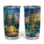 Camping Tent Tumbler Cup Personalized TS04 Multicolor Print Your Wear