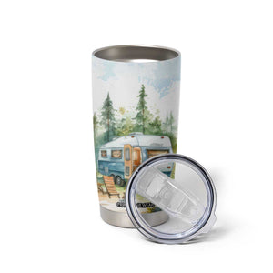 Camping Lover Tumbler Cup Personalized TS04 Print Your Wear