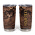 Deer Wooden Carving Tumbler Cup Personalized TS04 Multicolor Print Your Wear