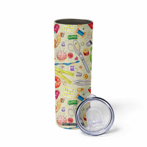 Sewing Kit Skinny Tumbler Personalized TS04 Print Your Wear