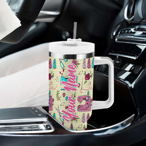 Sewing Pattern Tumbler With Handle Personalized TS04 Print Your Wear