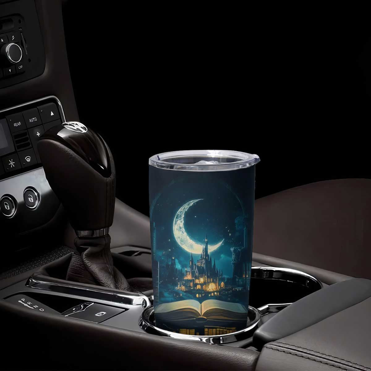 Book Opens New World Tumbler Cup Personalized TS04 Print Your Wear