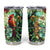 Cardinal Stained Glass Style Tumbler Cup Personalized TS04 Multicolor Print Your Wear