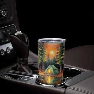 Camping In The Wood Tumbler Cup Personalized TS04 Print Your Wear