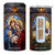 Faith Nativity Colorful Stained Glass 4 in 1 Can Cooler Tumbler Personalized TS04 One Size: 16 oz Multicolor Print Your Wear