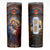 Faith Nativity Colorful Stained Glass Skinny Tumbler Personalized TS04 Multicolor Print Your Wear