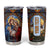 Faith Nativity Colorful Stained Glass Tumbler Cup Personalized TS04 Multicolor Print Your Wear