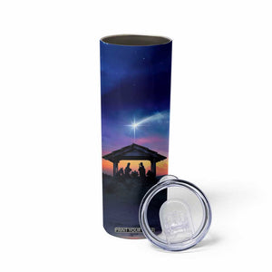 Nativity Of Jesus With Comet Skinny Tumbler Personalized TS04 Print Your Wear