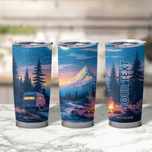 Camping RV Tumbler Cup Personalized TS04 Print Your Wear