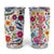 Gardening Mexican Flower Seamless Tumbler Cup Personalized TS04 Multicolor Print Your Wear