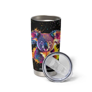 Koala Rainbow Color Style Tumbler Cup Personalized TS04 Print Your Wear