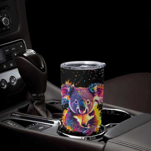 Koala Rainbow Color Style Tumbler Cup Personalized TS04 Print Your Wear