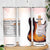 Guitarist Nutrition Facts Electric Guitar Skinny Tumbler Personalized TS04 Print Your Wear