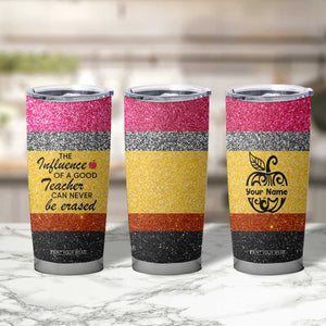 Apple Teacher Personalized Tumbler Cup TS04 Print Your Wear