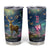 Deer In Flower Forest Tumbler Cup Personalized TS04 Multicolor Print Your Wear