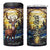 Deer Stained Glass 4 in 1 Can Cooler Tumbler Personalized TS04 One Size: 16 oz Multicolor Print Your Wear