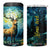 Deer Starry Night Style 4 in 1 Can Cooler Tumbler Personalized TS04 One Size: 16 oz Multicolor Print Your Wear