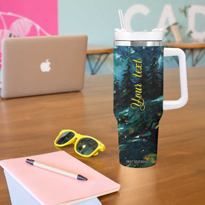 Deer Starry Night Style Tumbler With Handle Personalized TS04 Print Your Wear