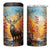 Deer In Colorful Forest 4 in 1 Can Cooler Tumbler Personalized TS04 One Size: 16 oz Multicolor Print Your Wear