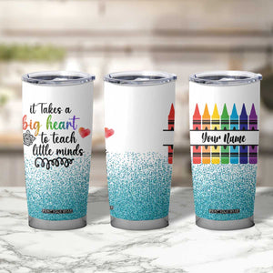 Teacher Tumbler Cup Personalized TS04 Print Your Wear