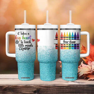 Teacher Tumbler With Handle Personalized TS04 Print Your Wear