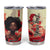 Black Woman Retro Personalized Tumbler Cup TS04 Multicolor Print Your Wear