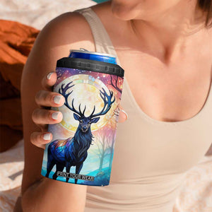 Deer Lover 4 in 1 Can Cooler Tumbler Personalized TS04 Print Your Wear