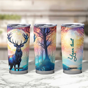 Deer Lover Tumbler Cup Personalized TS04 Print Your Wear