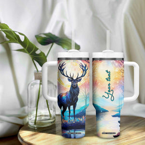 Deer Lover Tumbler With Handle Personalized TS04 Print Your Wear