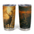 Deer In Autumn Forest Tumbler Cup Personalized TS04 Multicolor Print Your Wear