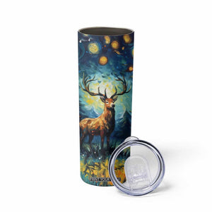 Colorful Deer Skinny Tumbler Personalized TS04 Print Your Wear