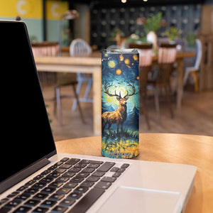 Colorful Deer Skinny Tumbler Personalized TS04 Print Your Wear