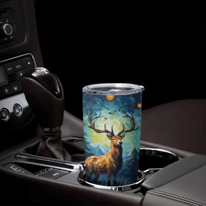 Colorful Deer Tumbler Cup Personalized TS04 Print Your Wear