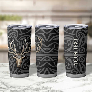 Viking Celtic Deer Metallic Style Tumbler Cup Personalized TS04 Print Your Wear