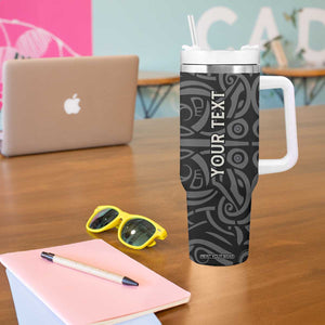 Viking Celtic Deer Metallic Style Tumbler With Handle Personalized TS04 Print Your Wear