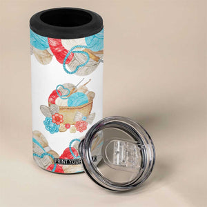 Crochet Lover 4 in 1 Can Cooler Tumbler Personalized TS04 Print Your Wear