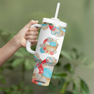 Crochet Lover Tumbler With Handle Personalized TS04 Print Your Wear