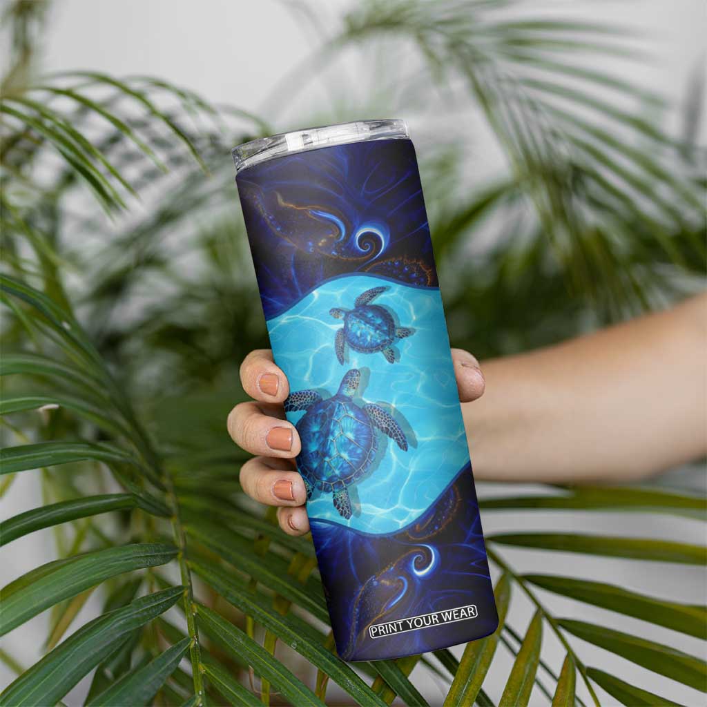 Sea Turtle Skinny Tumbler Personalized TS04 Print Your Wear