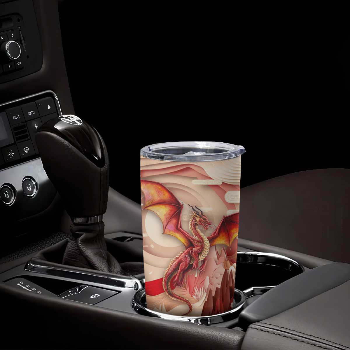 Dragon Quiling Paper Tumbler Cup Personalized TS04 Print Your Wear