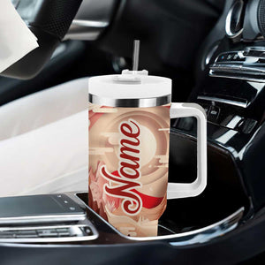 Dragon Quiling Paper Tumbler With Handle Personalized TS04 Print Your Wear