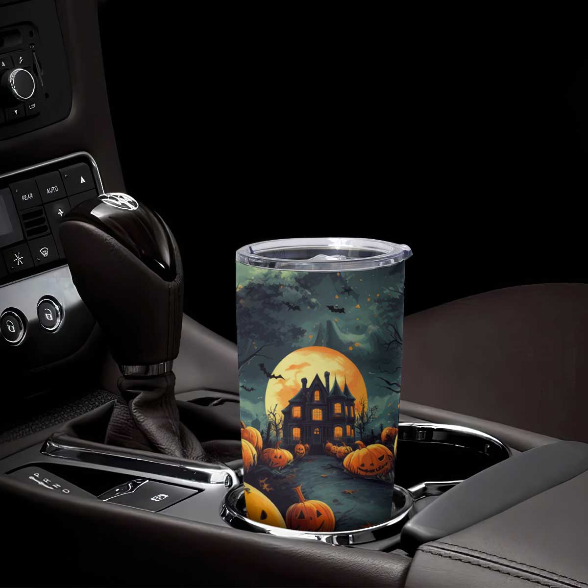 Halloween Pumpkin Tumbler Cup Personalized TS04 Print Your Wear