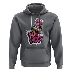 Easter Day Cool Hip Hop Bunny Hoodie TS09 Charcoal Printyourwear