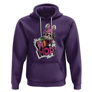 Easter Day Cool Hip Hop Bunny Hoodie TS09 Purple Printyourwear